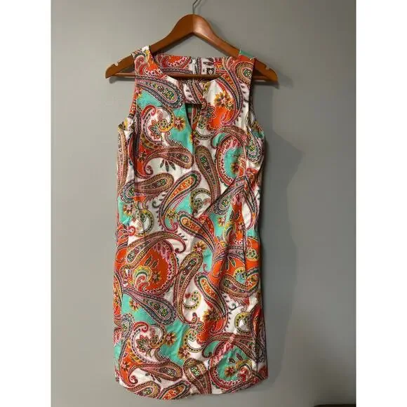 Womens Size 10 Anne Klein Paisley Dress - Picture 1 of 6